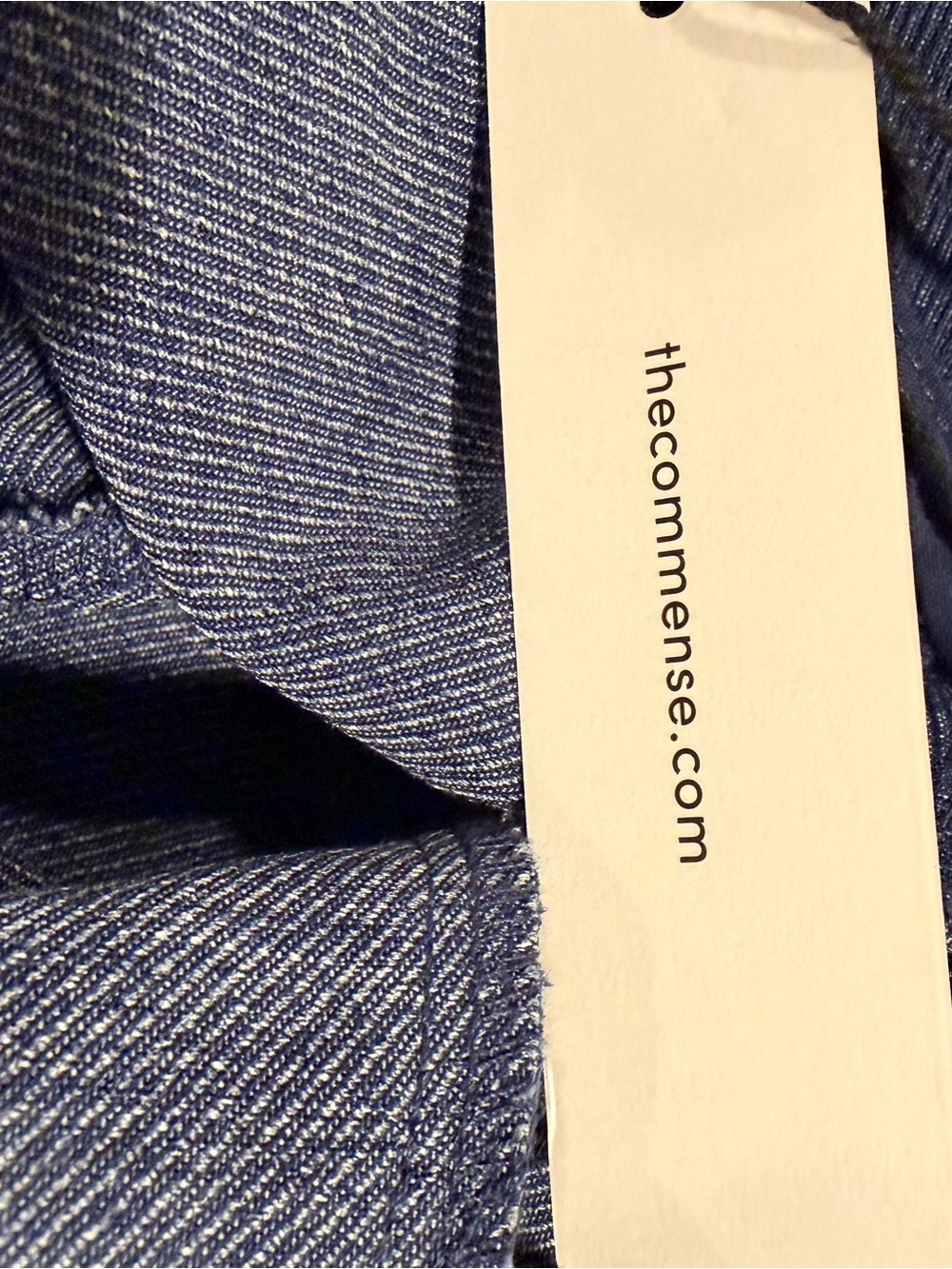 Commense Navy Trousers with Gold Button Accent - Picture 12 of 12